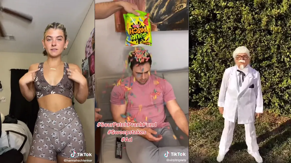 TikTok examples