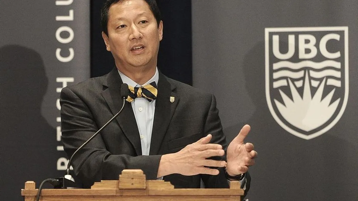 Santa Ono, president-elect of University of Michigan