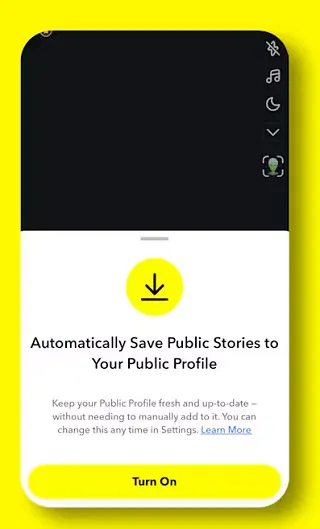 Snapchat public stories