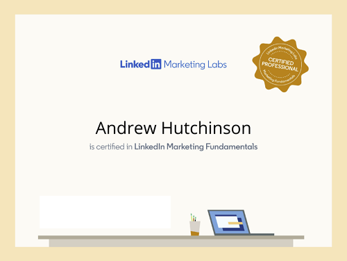 LinkedIn certified