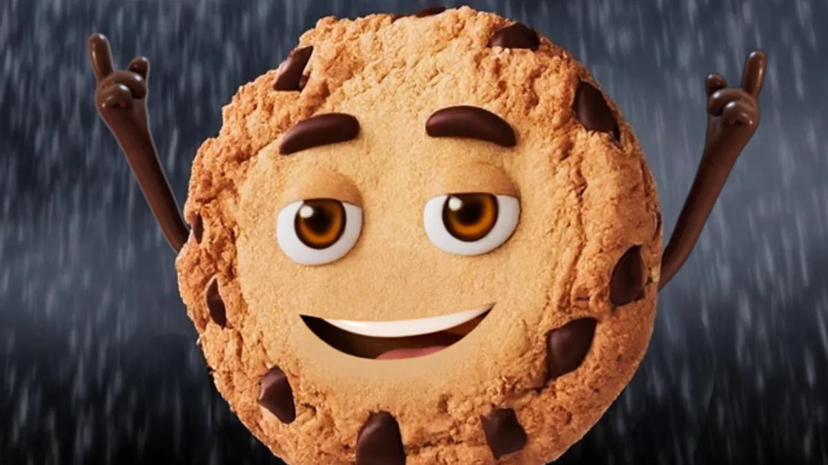 A Chips Ahoy! ad generated by Mondelēz International using generative AI.