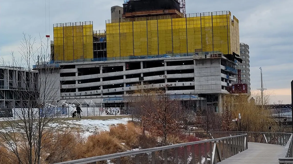 The Reed, a Chicago highrise, is being developed with low-carbon concrete.