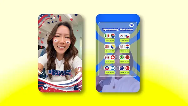Snapchat World Cup Lenses