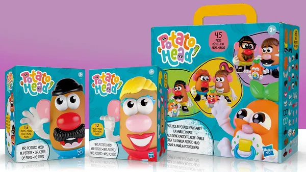 Hasbro's Mr Potato Head characters