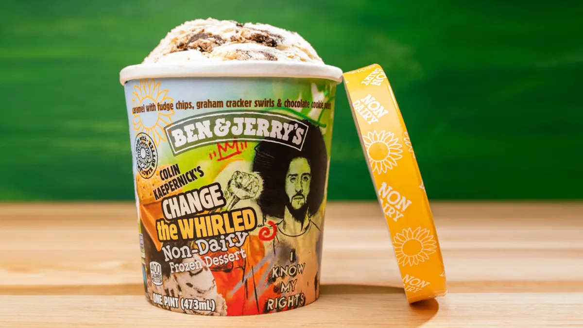 Ben & Jerry's debuts ice cream flavor honoring Colin Kaepernick