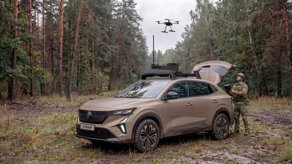 Renault Thales 4 Troop Military Concept