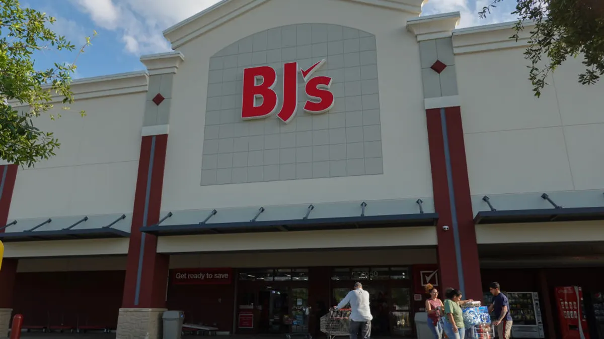 Exterior of a store.