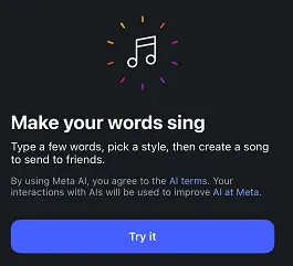 Instagram music sharing