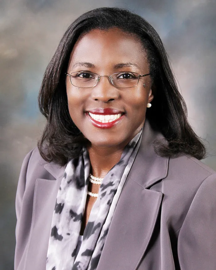 This is a headshot of Tiffany Anderson, superintendent of Topeka Public Schools in Kansas.