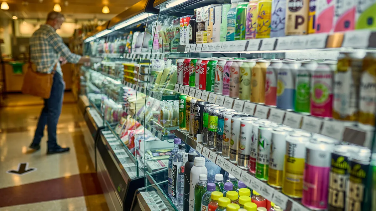 A person shops at a Choice Market location.