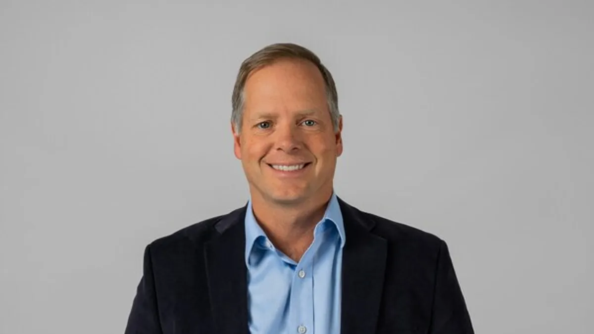 Portrait shot of trucking executive James Reed