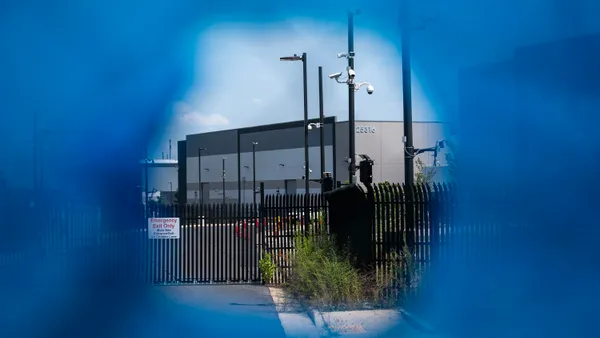 An Amazon Web Services data center is shown on July 17, 2024 in Stone Ridge, Virginia.