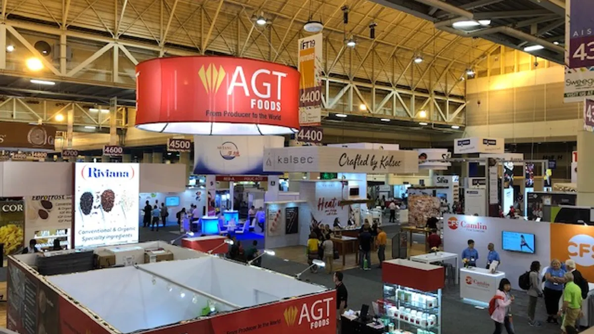 A look at the show floor at IFT19 in New Orleans.