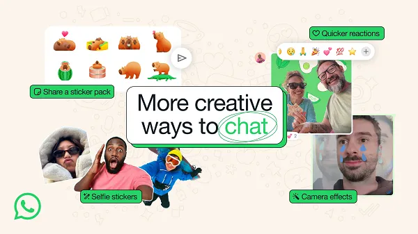 WhatsApp Adds More Video Effects, Improved Reactions UI