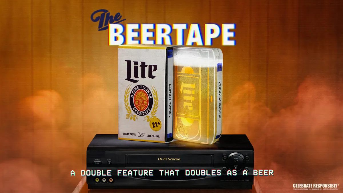 Miller Lite Beer Tapes VHS