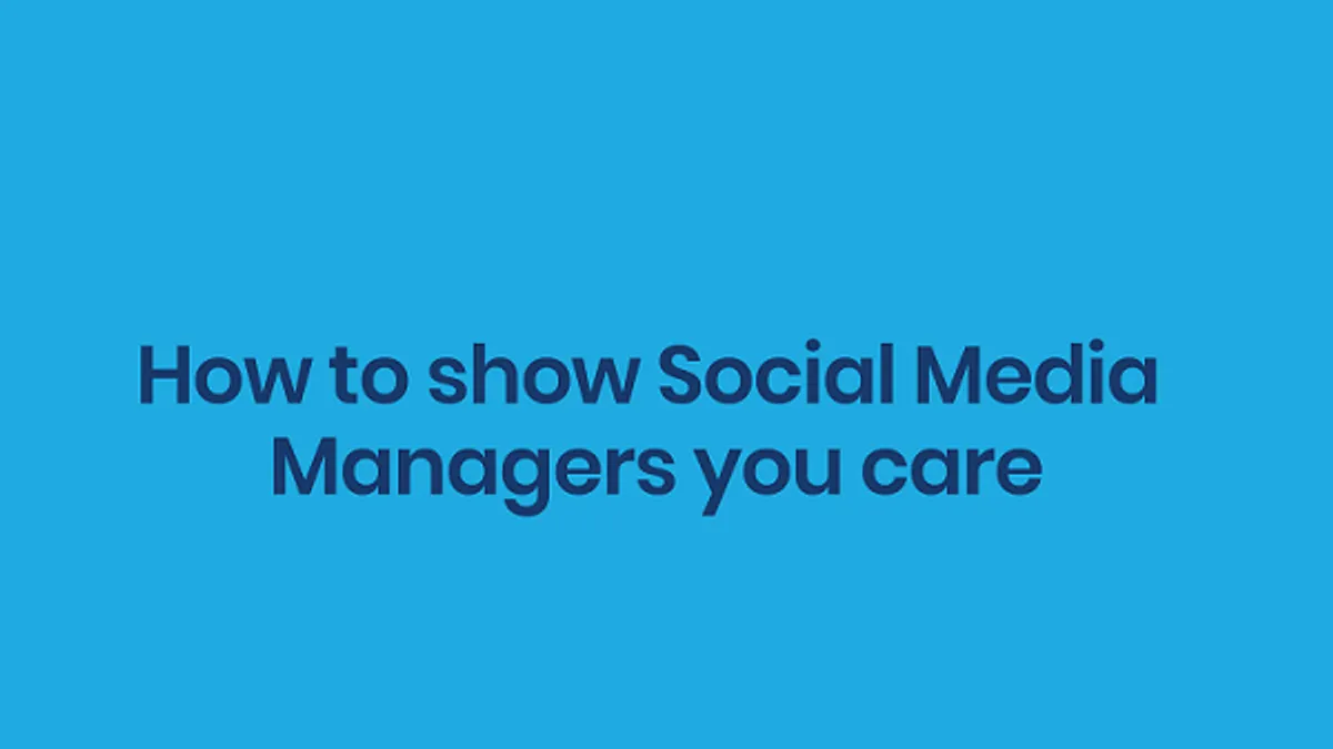 Social Media Managers infographic