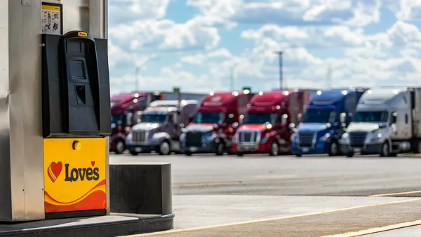 Loves Travel Stops truck parking