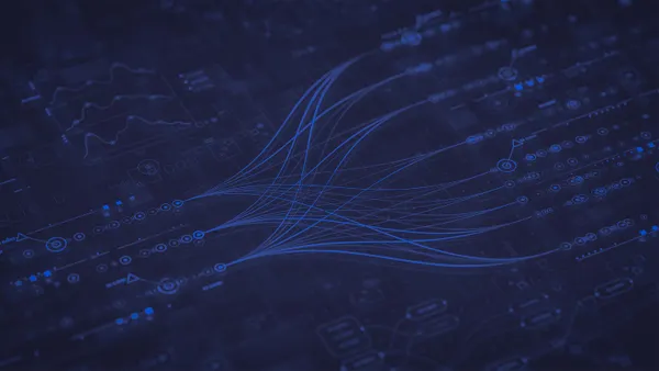 Big data technology Data science analysing artificial intelligence generative AI deep learning machine learning algorithm Neural flow network analytics