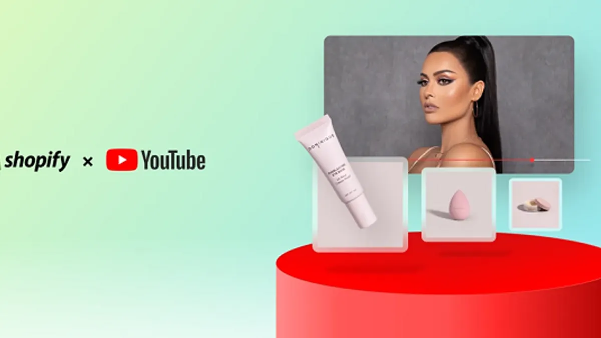 YouTube Shopify