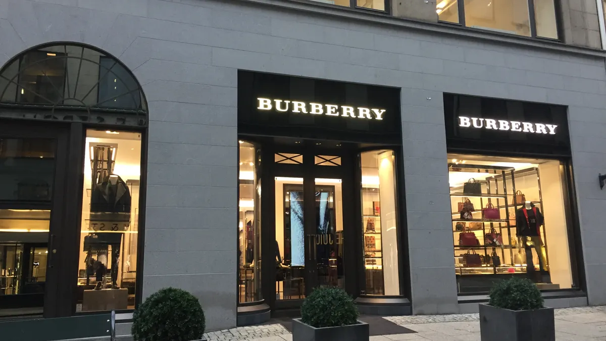 Burberry store