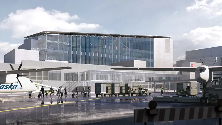 Turner tops out $260M SeaTac renovation project thumbnail