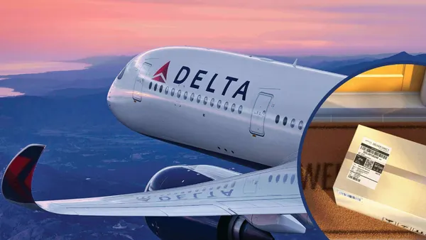 Delta Airplane Cargo