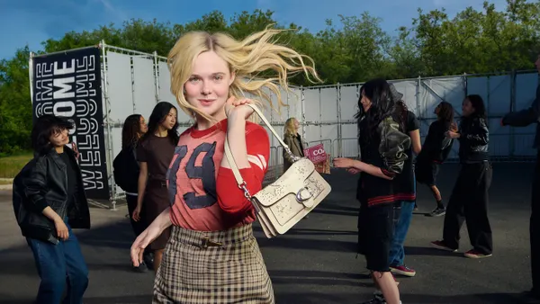 Elle Fanning for Coach