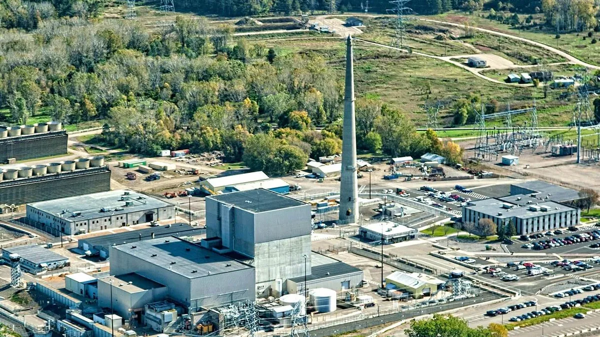 Xcel Energy nuclear power plant in Monticello, Minnesota