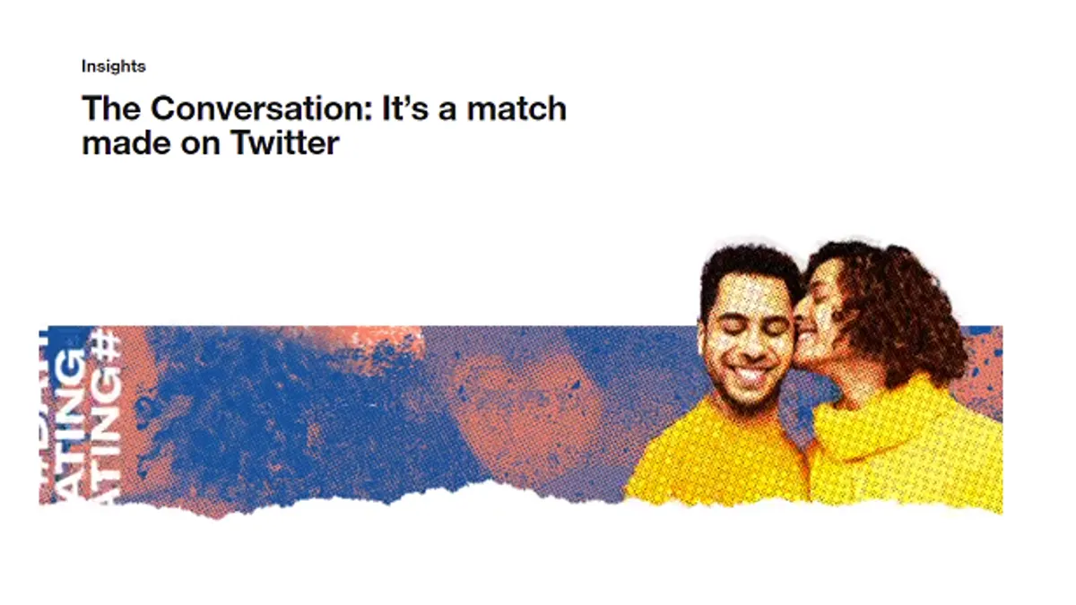 Twitter dating infographic