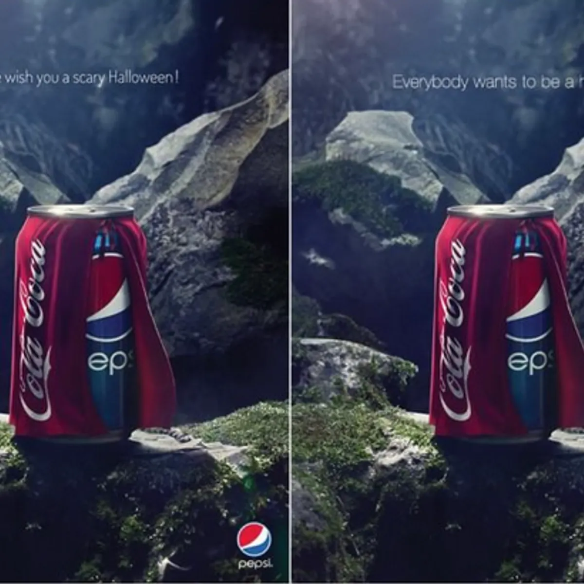 Coke fan's Halloween response to Pepsi ad goes viral | Food Dive, image size:1200x1200