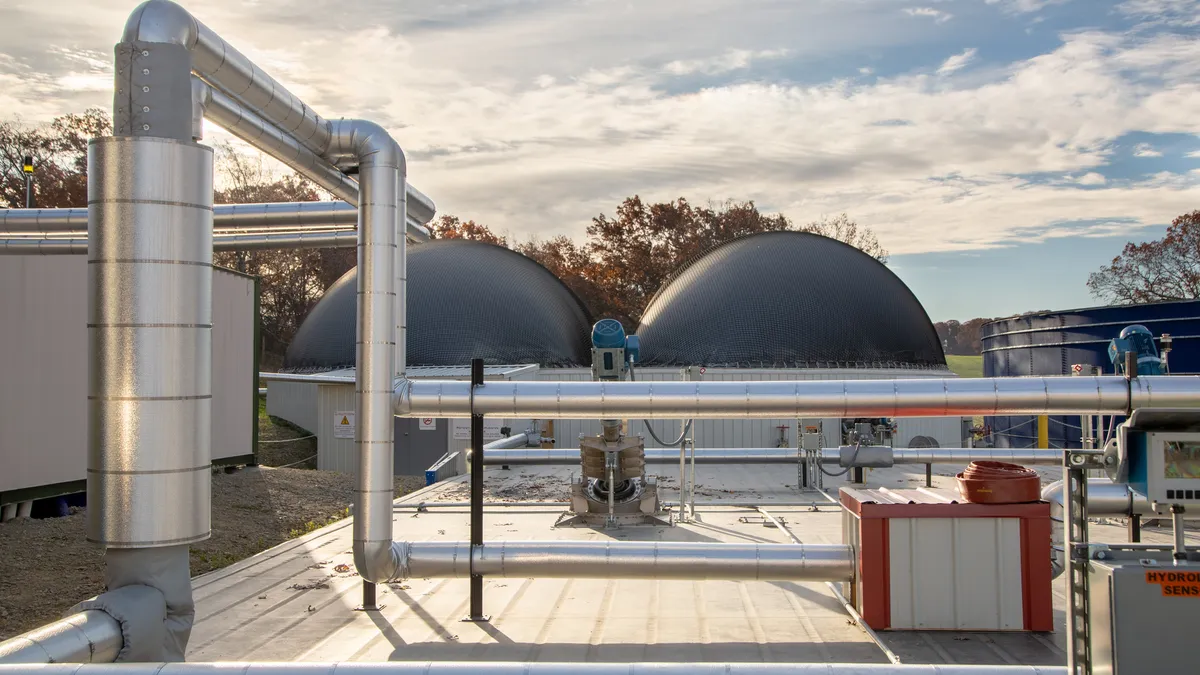 Vanguard Renewables anaerobic digester in Haverhill, Massachusetts