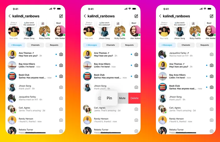 Instagram DM update