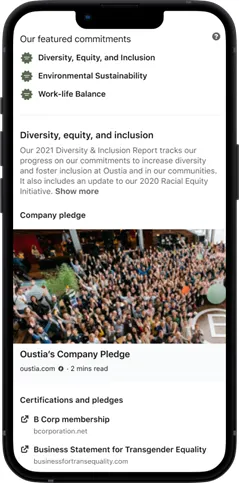 LinkedIn jobs update