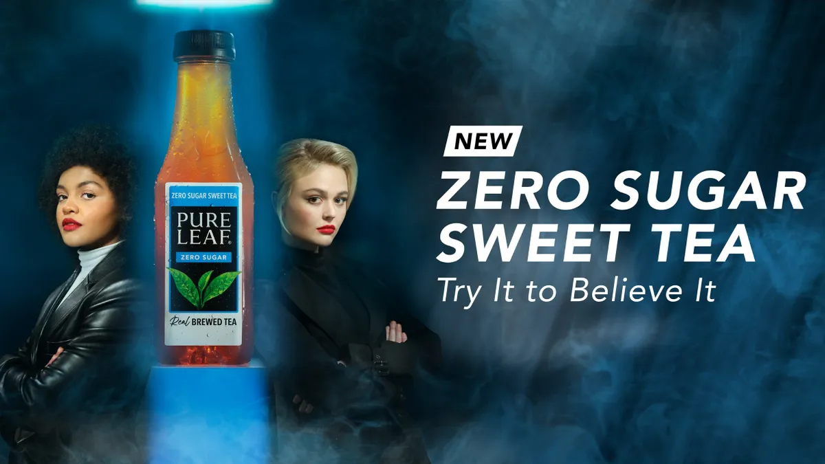 Pure Leaf Zero Sugar Sweet Tea campaign