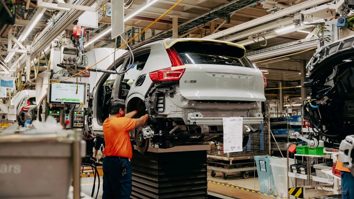Volvo Production Ghent Belgium