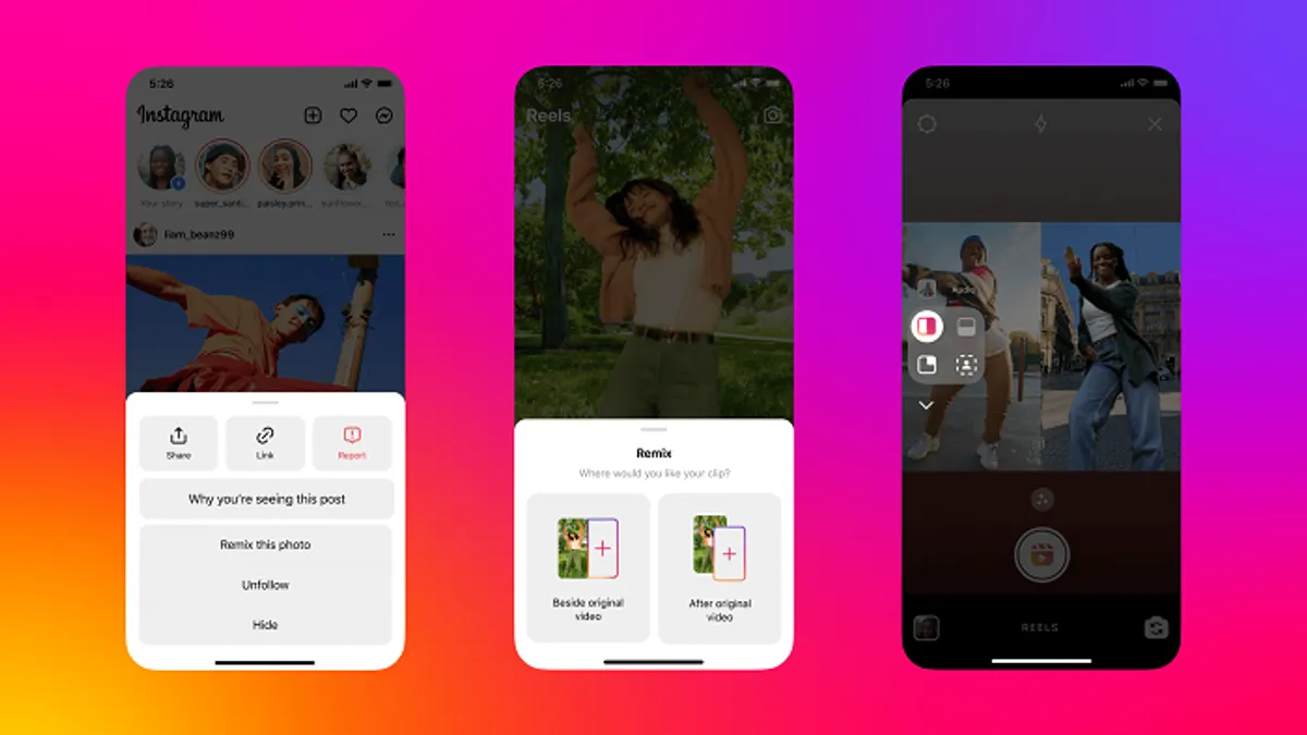 Instagram Reels update