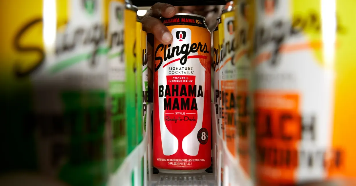 Boston beer, cocktails, Slingers