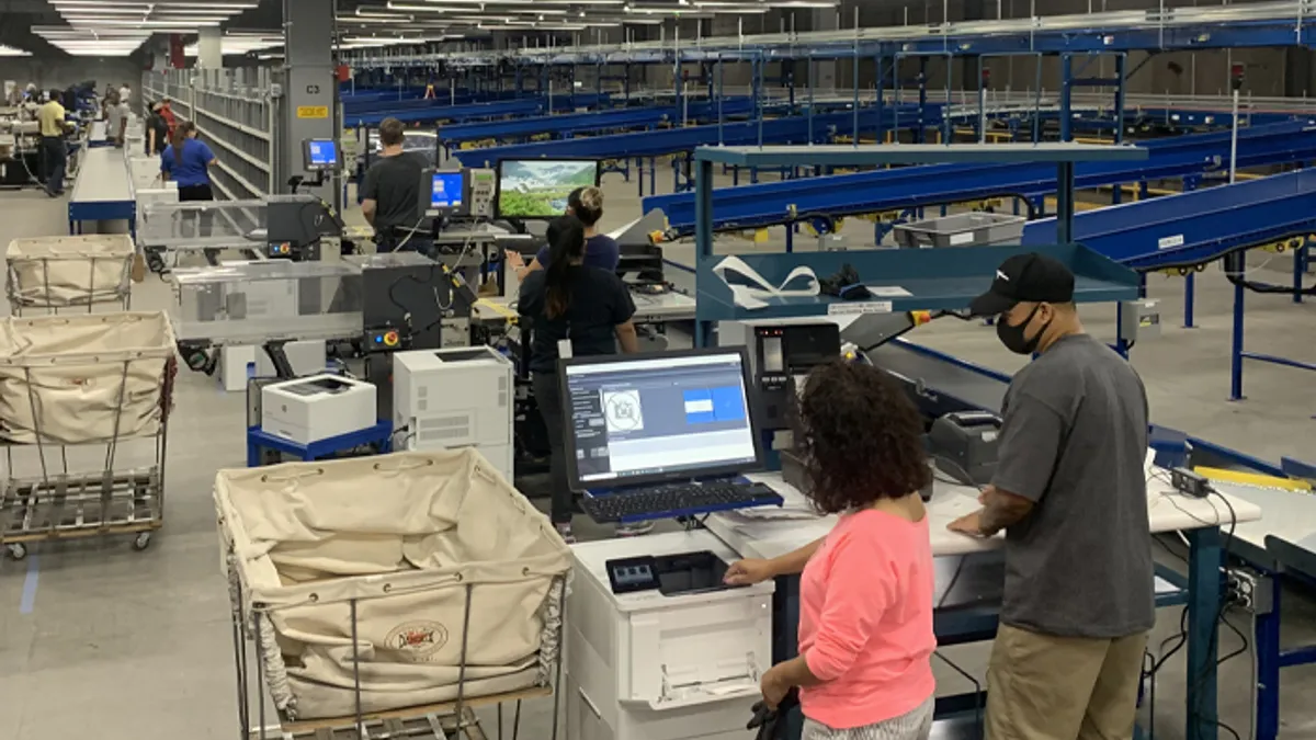 Levi's fulfillment center located in Henderson, Nevada.