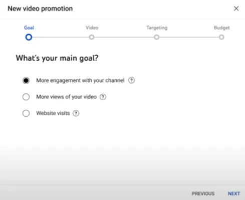 YouTube Promotions