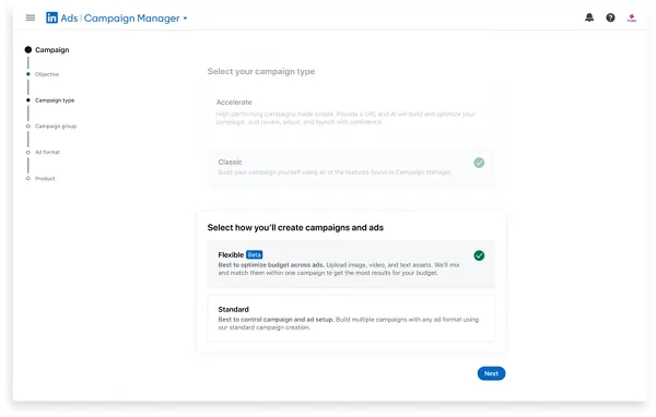 LinkedIn ads update