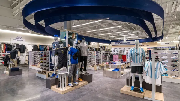 The inside of Chamos' reimagined store concept.