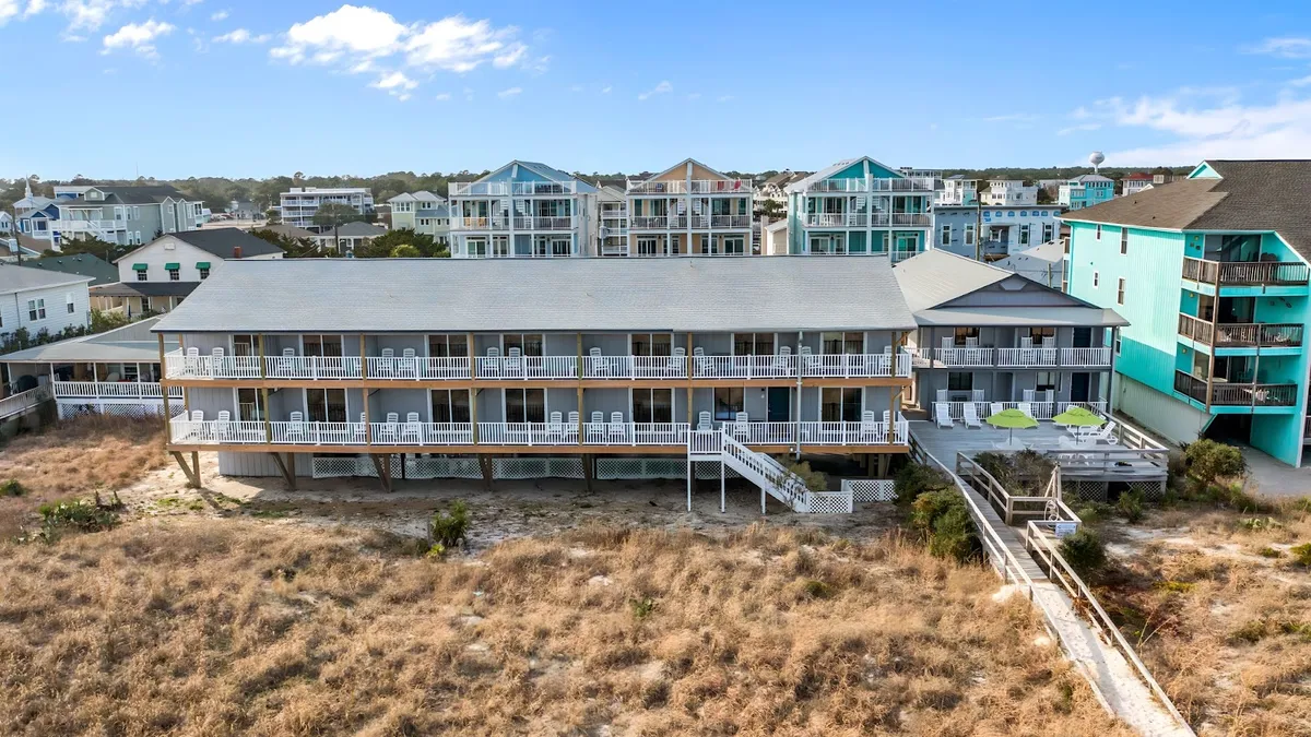 A photo of The Beach House hotel in Carolina Beach.