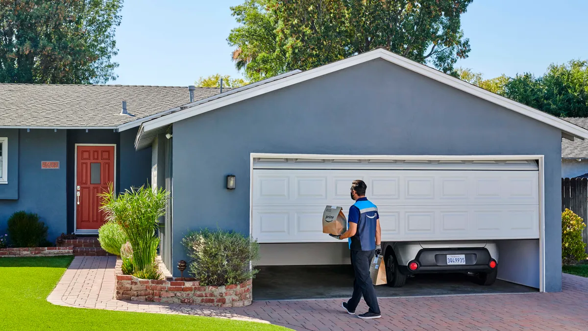 Amazon's Key In-Garage Grocery Delivery