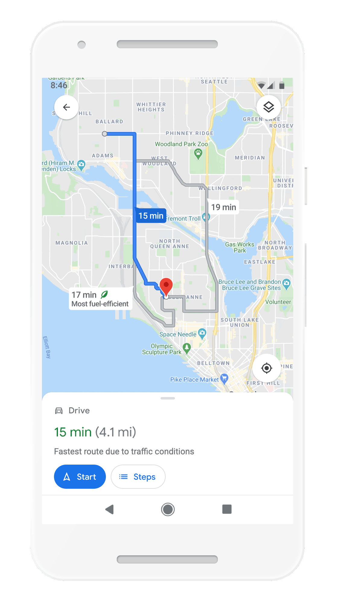 Google Maps update