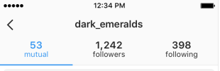Instagram profile upgrade