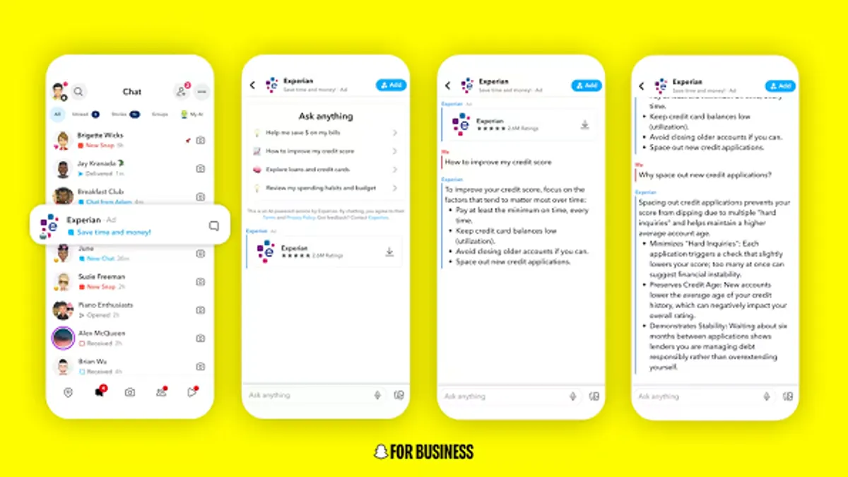Snapchat AI Sponsored Snaps