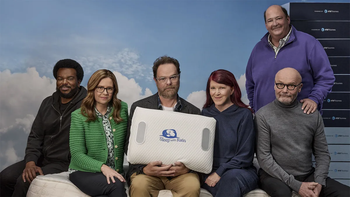 Stars of The Office reunite for an AT&T Business campaign