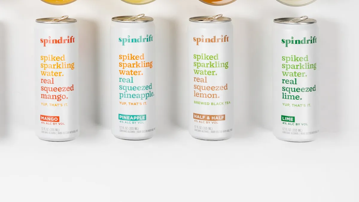 Spindrift, hard seltzer