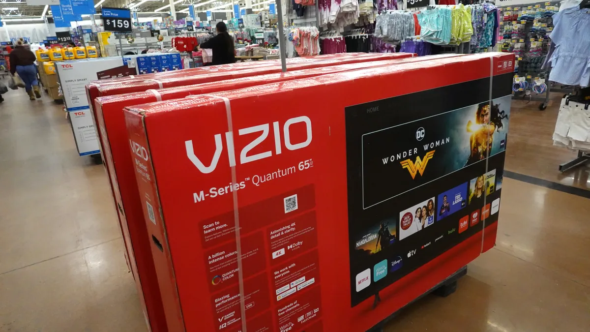 Walmart has agreed to acquire smart TV maker Vizio in a $2.3 billion cash deal.