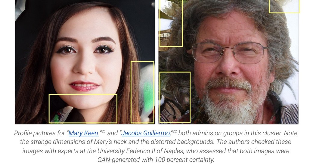 Facebook AI profile pictures